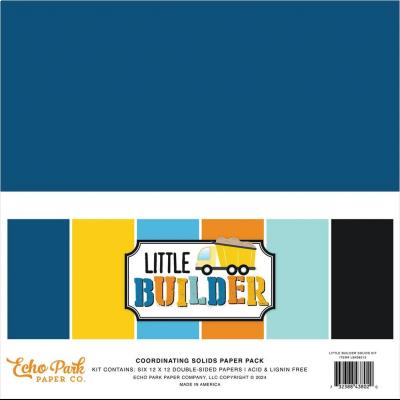 Echo Park Little Builder - Coordinating Solids